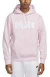 Nike Men's Club Fleece+ Graphic Pullover Hoodie In Pink