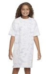 NIKE KIDS' SPORTSWEAR PRINT COTTON T-SHIRT DRESS