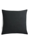 Parachute Linen Euro Pillow Sham In Coal