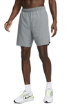 Nike Men's Challenger Dri-fit 7" 2-in-1 Running Shorts In Smoke/dark Smoke/black