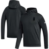 ADIDAS ORIGINALS ADIDAS BLACK CHARLOTTE FC 2023 PLAYER TRAVEL PULLOVER HOODIE