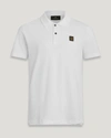 Belstaff Small White Ss Polo T Shirt