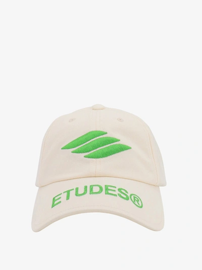 Etudes Studio Booster Eco Baseball Cap In White