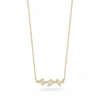 DANA REBECCA DESIGNS ALEXA JORDYN MULTI-SHAPE DIAMOND BAR NECKLACE