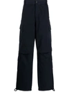 Darkpark Saint Cargo Trousers In Blue