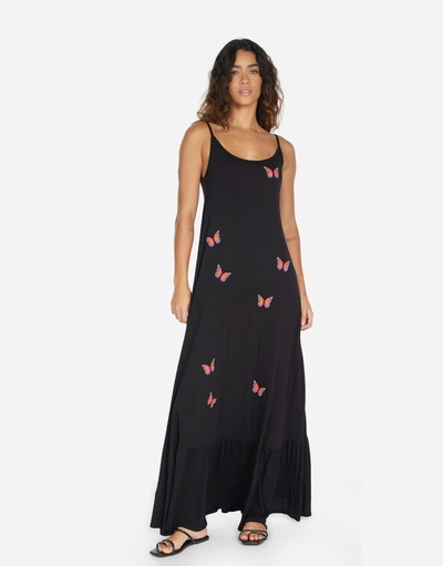 Lauren Moshi Beatrix Butterfly Wings In Black