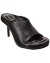Jacquemus Black Le Papier Nuvola Mules In Black