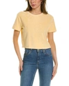 DANNIJO CROPPED TERRY T-SHIRT