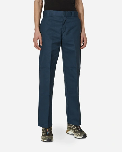 Dickies Double Knee Work Pants In Blue