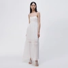Simkhai Salana Crochet Maxi Dress In White