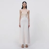 Simkhai Roberta Fossil Crochet Dress In Natural