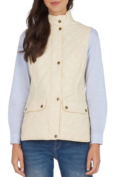 Barbour Otterburn Quilted Gilet In Summer Pearl