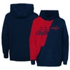 Outerstuff Big Boys And Girls Red Washington Capitals Unrivaled Pullover Hoodie In Red