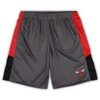 Fanatics Men's  Gray Chicago Bulls Big And Tall Shorts In Gray