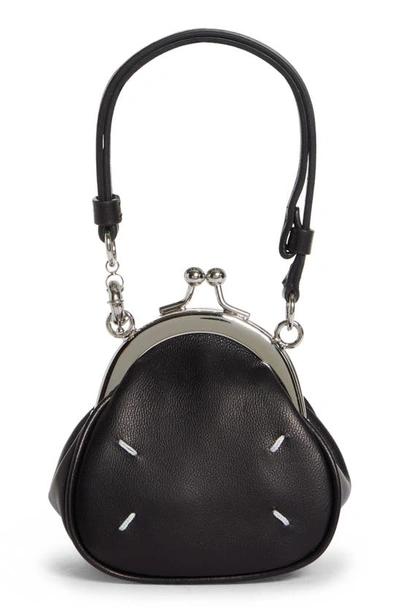 MAISON MARGIELA MIRCO LEATHER FRAME BAG