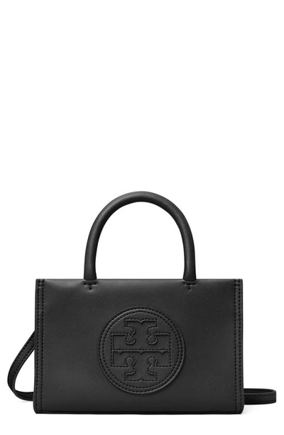 Tory Burch Mini Ella Bio Tote In Black