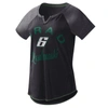 G-iii 4her By Carl Banks Black Brad Keselowski Grand Slam Tri-blend Notch V-neck T-shirt In Black