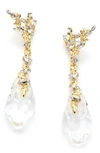 ALEXIS BITTAR DREAM RAIN LINEAR DROP EARRINGS