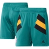 Adidas Originals Adidas Green Bayern Munich Football Icon Shorts In Teal