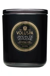 Voluspa Maison Jardin De Verveine Candle In Black Tones