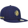 NEW ERA NEW ERA NAVY NASHVILLE SC KICK OFF 59FIFTY FITTED HAT