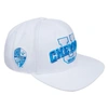 PRO STANDARD PRO STANDARD WHITE CHEYNEY WOLVES  EVERGREEN WOOL SNAPBACK HAT