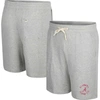 COLOSSEUM COLOSSEUM HEATHER GRAY ALABAMA CRIMSON TIDE LOVE TO HEAR THIS TERRY SHORTS