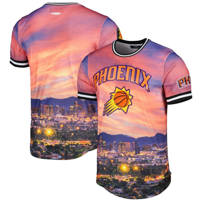 Pro Standard Phoenix Suns Cityscape Stacked Logo T-shirt In Black