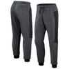 NIKE NIKE HEATHERED GRAY/BLACK BOSTON RED SOX AUTHENTIC COLLECTION FLUX PERFORMANCE JOGGER PANTS