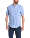 MAGASCHONI Magaschoni Linen-Blend Woven Shirt