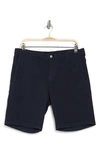 Theory Zaine Patton Organic Cotton Shorts In Black