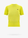Vivienne Westwood Embroidered-orb Knit Top In Yellow