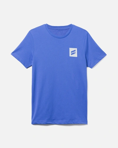 United Legwear Men's Exist Bootcamp Dry Short Sleeve Performance T-shirt In Blue