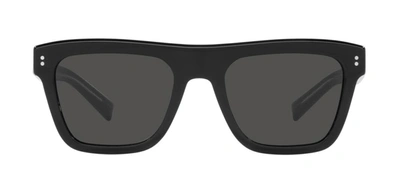 Dolce & Gabbana Dolce And Gabbana Dark Grey Square Men's Sunglasses Dg4420 501/87 52