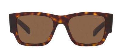 Prada Men's Polarized Sunglasses, Pr 18ws In Brown