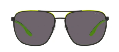 Prada Linea Rossa Man Sunglasses Ps 50ys In Grey