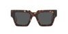 Versace Eyewear Square Frame Sunglasses In Grey