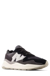 New Balance 5740 Sneaker In Black/ Sea Salt