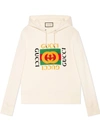 GUCCI LOGO-PRINT HOODED SWEATSHIRT,454585X5J5712033754