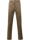 MP MASSIMO PIOMBO MP MASSIMO PIOMBO TAPERED TROUSERS - GREEN,MP039510312023434