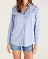 Z SUPPLY Poolside Button Up Shirt in Blue