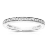 Vir Jewels 1/5 Cttw 25 Stones Round Cut Lab Grown Diamond Wedding Band .925 Sterling Silver Prong Set In Silver