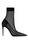 Dolce & Gabbana Transparente Stiefel In Black