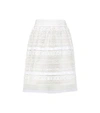 BURBERRY CARWINLEY LACE SKIRT,P00258473