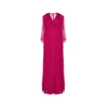 Gucci Silk Midi Dress In Pink