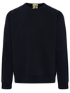 TEN C NAVY COTTON SWEATSHIRT