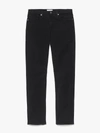 Frame L'homme Slim Brushed Twill Pants In Noir