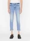 Frame Le Garcon Ankle Slim Boyfriend Jeans In Galeston