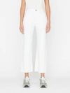 Frame Le Jane Crop Jeans In Blanc In Blanc
