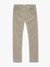 Frame L'homme Slim Brushed Twill Pants In Khaki